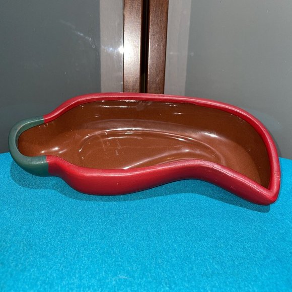 Giftco Vintage Ceramic Chili Pepper Jalapeno Southwestern Serving Dish Dip Bowl - Picture 2 of 9